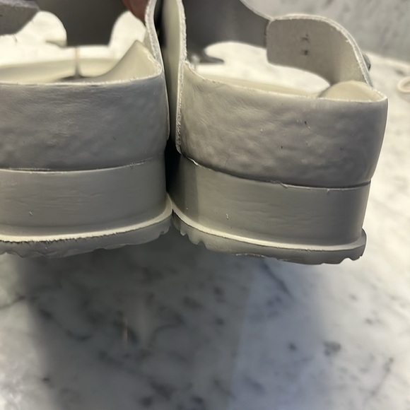 Birkenstock Gizeh Flex Platform Leather Sandals Size 9 NEW - Picture 6 of 15